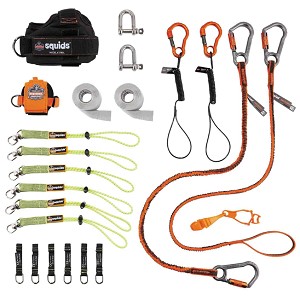 Ergodyne Squids 3186 Kit Iron and Steel Worker Tool Tethering MAIN 