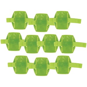 Ergodyne Squids 3386 10-pack Lime Arm Band ID Badge Holder 19970 MAIN 