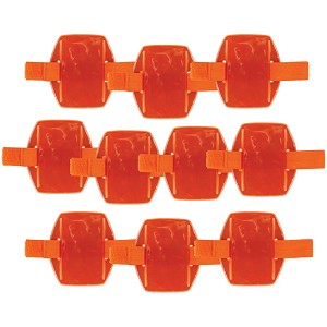 Ergodyne Squids 3386 10-pack Orange Arm Band ID Badge Holder 19972 MAIN 