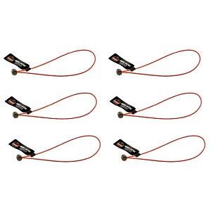 Ergodyne Squids 3704 Orange Wire Loop Tool Tail - 2lbs 6-Pack 19707 MAIN 