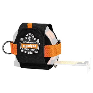 Ergodyne Squids 3770 XL Black Tape Measure Holder - Belt Clip 19771 MAIN 