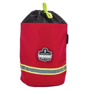 Ergodyne Arsenal 5080L Red Fleece Lined SCBA Mask Bag - Drawstring 13081 MAIN 