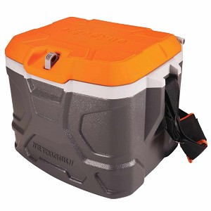 Ergodyne Chill-Its 5170 Pallet of 30 Orange and Gray Industrial Hard Sided Cooler - 17 qt 13172 MAIN 