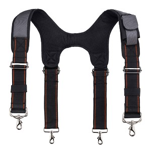 Ergodyne Arsenal 5560 Gray Padded Tool Belt Suspenders 13665 MAIN 