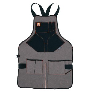 Ergodyne Arsenal 5705 Gray Canvas Tool Apron - Extended Length 13696 MAIN 