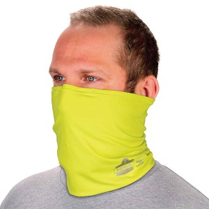 Ergodyne Chill-Its 6489 Hi-Vis Lime 2-Layer Cooling Multi-Band - Performance Knit MAIN 