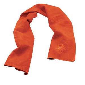 Ergodyne Chill-Its 6602 Evaporative Cooling Towel - Orange [Single 12441] MAIN 