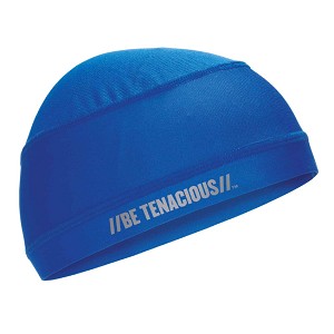 Ergodyne Chill-Its 6632 Blue Cooling Skull Cap - Performance Knit 12689 MAIN 