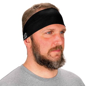 Ergodyne Chill-Its 6634 Cooling Headband - Black MAIN 