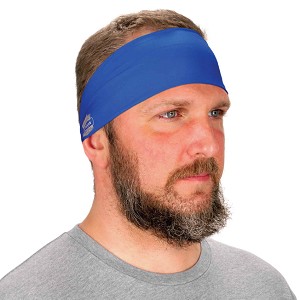 Ergodyne Chill-Its 6634 Cooling Headband - Blue MAIN 