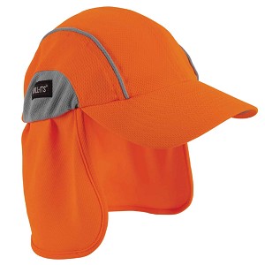 Ergodyne Chill-Its 6650 High-Performance Hat and Neck Shade Orange 12521 MAIN 