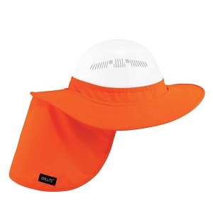 Ergodyne Chill-Its 6660 Hard Hat Brim and Neck Shade - Orange 12641 MAIN 