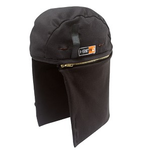 Ergodyne N-Ferno 6885 Shoulder Black 2-Layer FR Winter Liner Zip-Off MAIN 