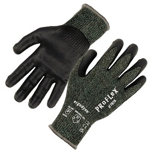 Ergodyne ProFlex 7070 Green Nitrile Coated A7 Cut And Heat Resistant Gloves [1 Pair] MAIN 