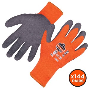Ergodyne ProFlex 7401 Orange Coated Lightweight Winter Gloves [144 Pairs] MAIN 
