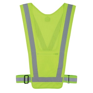 Ergodyne 20090 GloWear 8045X Hi-Vis Green Adjustable Safety Vest MAIN 
