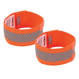 Ergodyne 8100 GloWear Hi-Vis Orange Arm/Leg Band Hook & Loop MAIN 