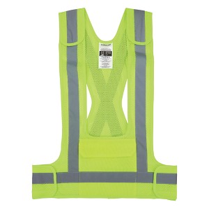 Ergodyne 8142BA GloWear Hi-Vis Green Safety Vest Breakaway Class 1 MAIN 