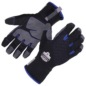 Ergodyne ProFlex 817WP Black Thermal Waterproof Gloves - Reinforced MAIN 