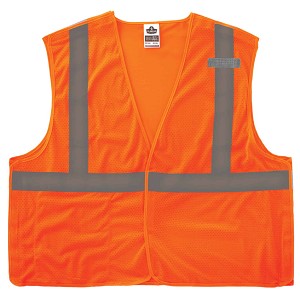 Ergodyne GloWear 8215BA Class 2 Economy Breakaway Mesh Vest - Orange MAIN 