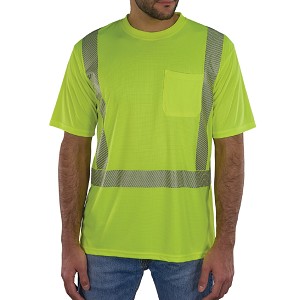 Ergodyne 8292 GloWear Performance Hi-Vis Green T-Shirt Class 2 MAIN 