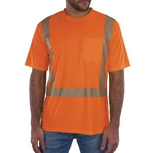 Ergodyne 8292 GloWear Performance Hi-Vis Orange T-Shirt Class 2 MAIN 