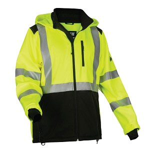 Ergodyne GloWear 8353 Softshell Water-Resistant Jacket - Hi-Vis Lime MAIN 