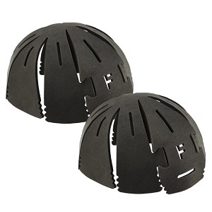 Ergodyne Skullerz 8944 2-pack Black Soft Universal Bump Cap Insert MAIN 