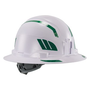 Ergodyne 61104 Skullerz Green Reflective Hard Hat Safety Sticker Kit MAIN 