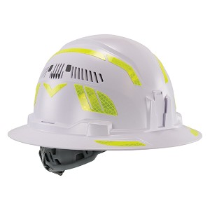 Ergodyne 61102 Skullerz Yellow Reflective Hard Hat Sticker Kit MAIN 