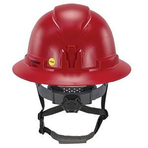 Ergodyne 60604 Skullerz 8963-MIPS Red Full Brim Safety Helmet Type 2 Class E MAIN 
