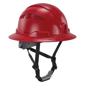 Ergodyne 60564 Skullerz 8964 Red Full Brim Safety Helmet Type 2 Class C MAIN 