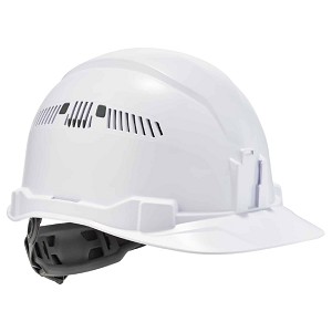 Ergodyne Skullerz 8972 White Hard Hat Adjustable Venting Cap-Style Class C MAIN 