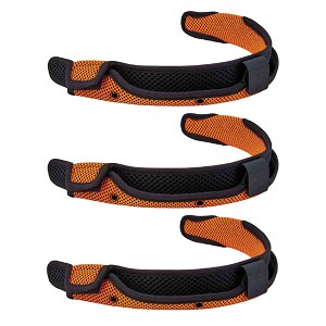 Ergodyne Skullerz 8984 Orange Hard Hat Sweatband 3-Pack MAIN 