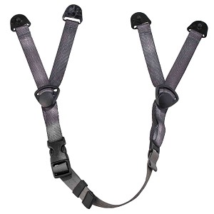 Ergodyne Skullerz 8985 Black Hard Hat Chin Strap MAIN 