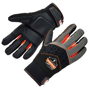 Ergodyne ProFlex 9001 Black Impact Gloves MAIN 