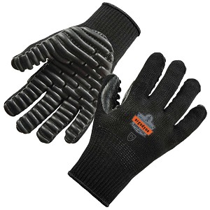 Ergodyne ProFlex 9003 Black Lightweight Anti-Vibration Gloves MAIN 