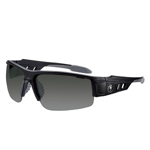 Ergodyne 52030 Black Frame Smoke Lens Safety Glasses MAIN 