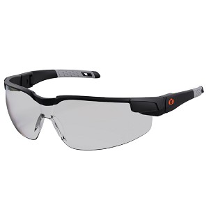 Ergodyne 50065 Matte Black Frame In/Outdoor Lens Anti Fog Adjustable Temples Safety Glasses MAIN 