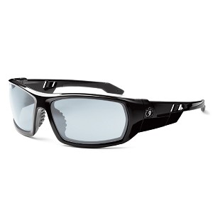 Ergodyne 50180 Matte Gray Frame In/Outdoor Lens Safety Glasses MAIN 