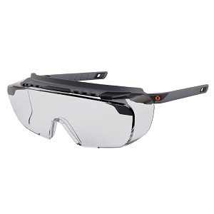 Ergodyne 55102 Matte Black Frame Clear Lens AFAS Safety Glasses MAIN 