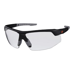 Ergodyne 59005 Matte Black Frame Clear Lens AFAS Safety Glasses MAIN 