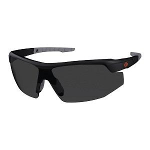 Ergodyne 59035 Matte Black Frame Smoke Lens AFAS Safety Glasses MAIN 