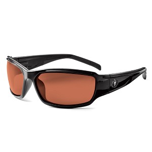 Ergodyne 51021 Black Frame Copper Lens Polarize Safety Glasses MAIN 