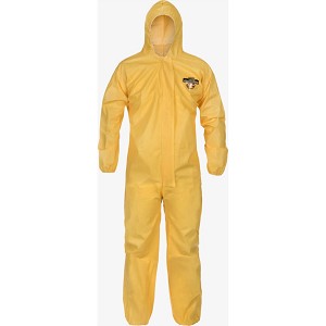 Lakeland C1S428Y Coverall with Hood & Elastic Wrists/Ankles MAIN 