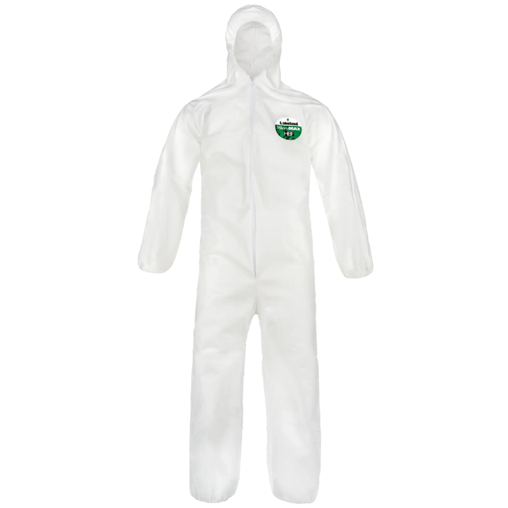 Lakeland MNSA428 ANSI Coverall Hood Elastic Wrists Ankles MAIN 