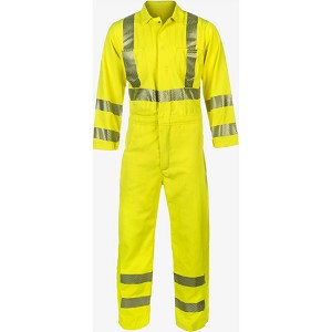 Lakeland TSP010L Westex DH 6.5 oz Hi-Vis Coverall MAIN 