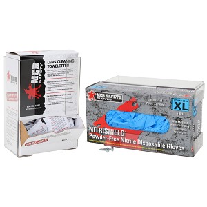 Disposable Glove/Towelette dispens 1slot 