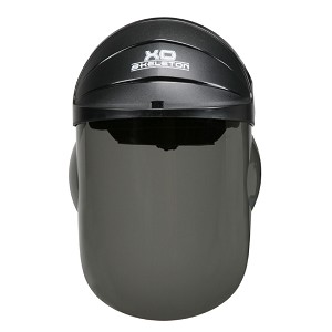 MCR Safety 105 XO Skeleton Ratchet Headgear Gray Lens 