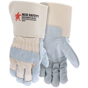 Side Leather Gauntlet W/Kevlar L 